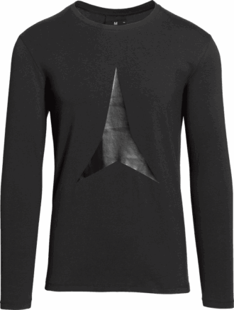 GRAFISK LS-SKJORTA M